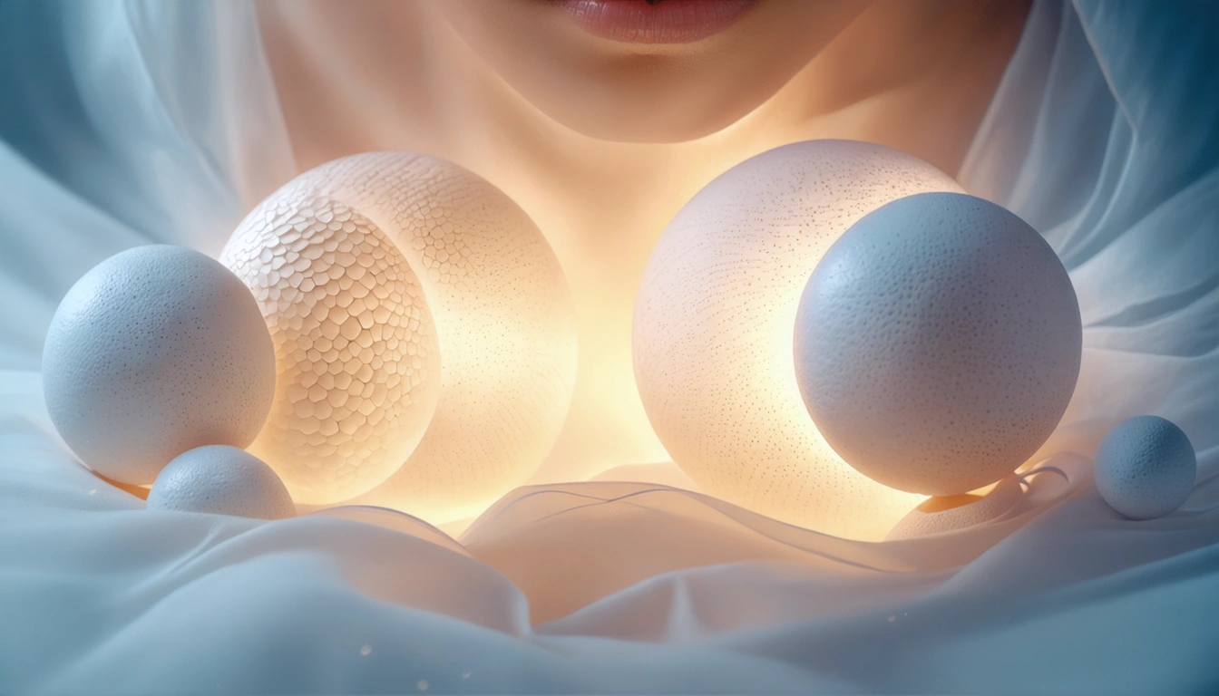 Calm, desaturated clinical scene with geometric order